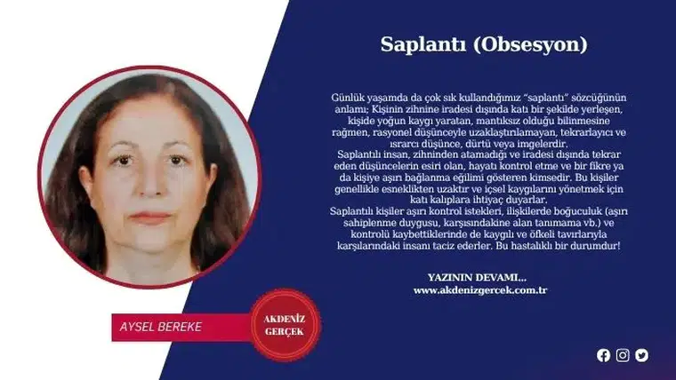 Saplantı (Obsesyon)