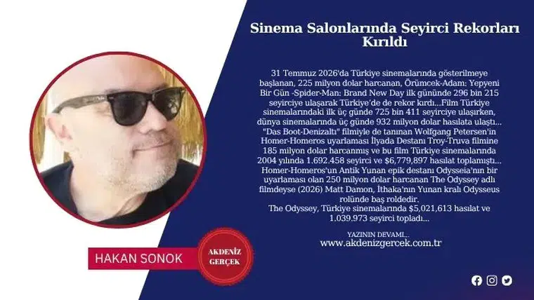 Sinema Salonlarında Seyirci Rekorları Kırıldı
