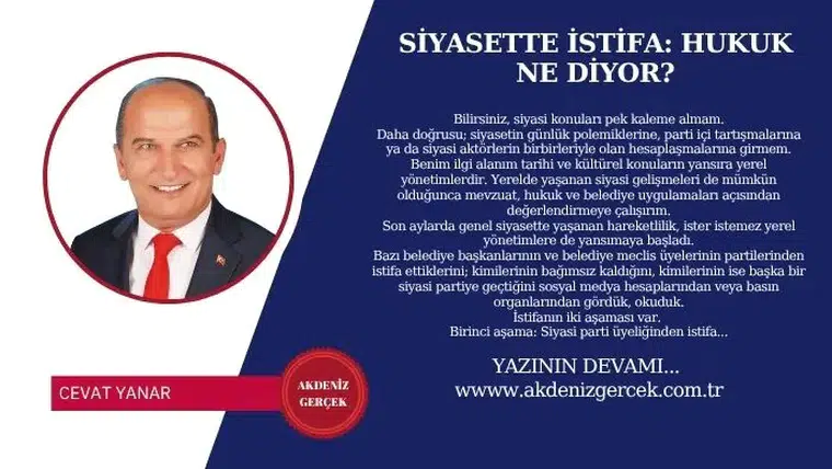 Siyasette İstifa: Hukuk Ne Diyor?