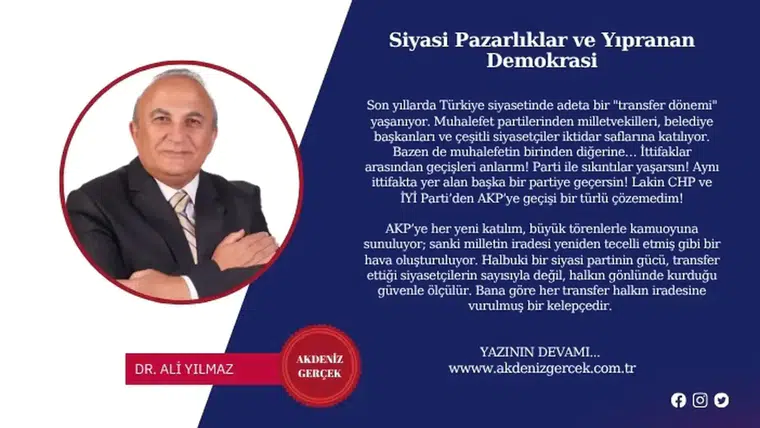 Siyasi Pazarlıklar ve Yıpranan Demokrasi