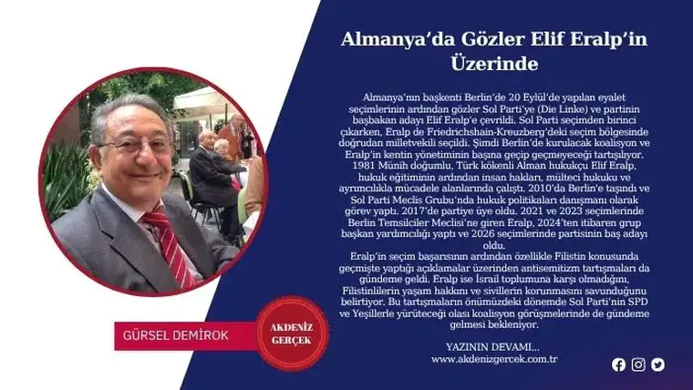 Almanya’da Gözler Elif Eralp’in Üzerinde