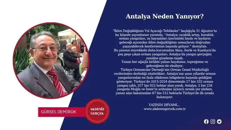 Antalya Neden Yanıyor?