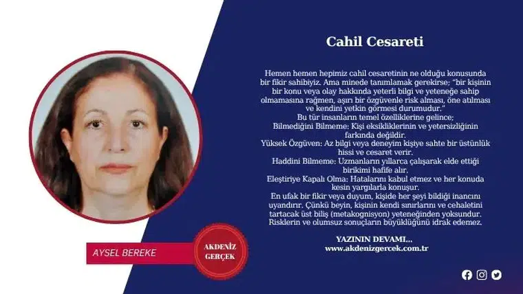 Cahil Cesareti