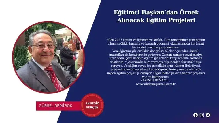 Eğitimci Başkan’dan Örnek Alınacak Eğitim Projeleri