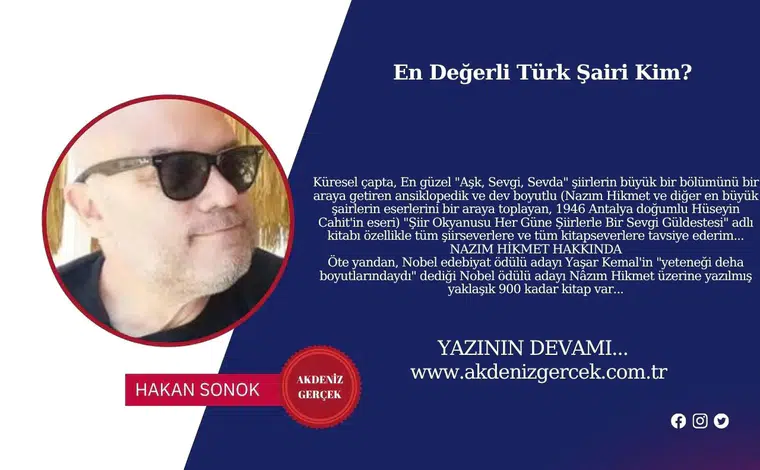 En Değerli Türk Şairi Kim?