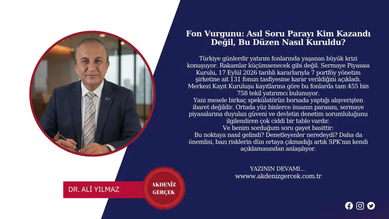 Fon Vurgunu: Asıl Soru Parayı Kim Kazandı Değil, Bu Düzen Nasıl Kuruldu?