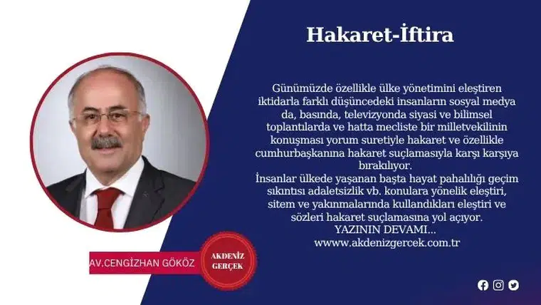 Hakaret-İftira