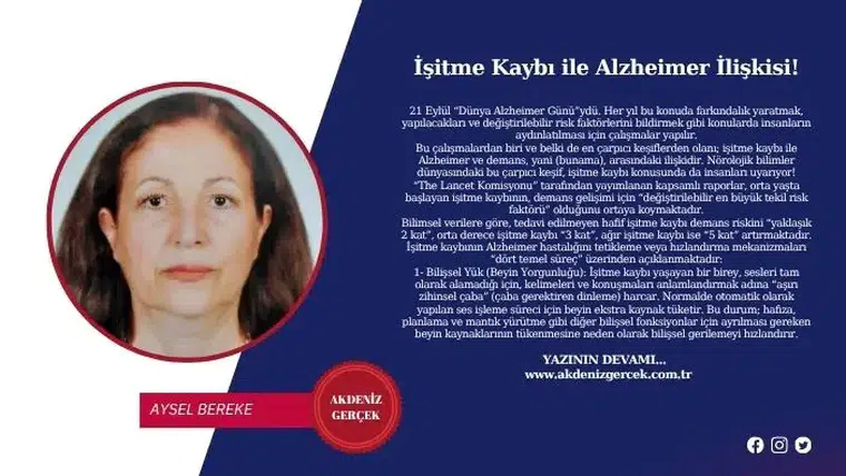 İşitme Kaybı ile Alzheimer İlişkisi!
