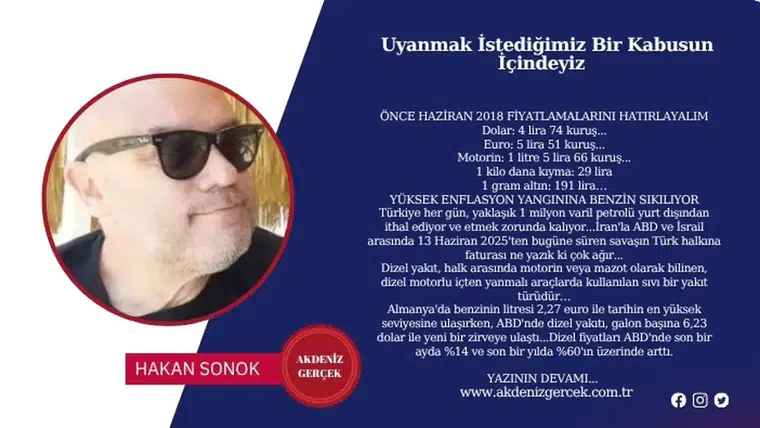 Uyanmak İstediğimiz Bir Kabusun İçindeyiz