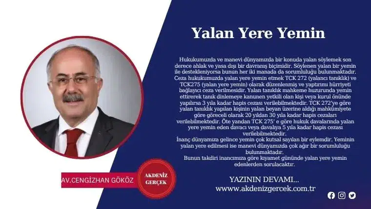 Yalan Yere Yemin