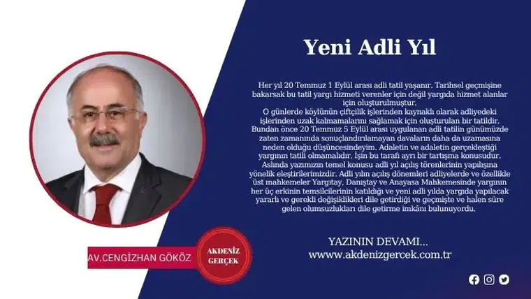 Yeni Adli Yıl