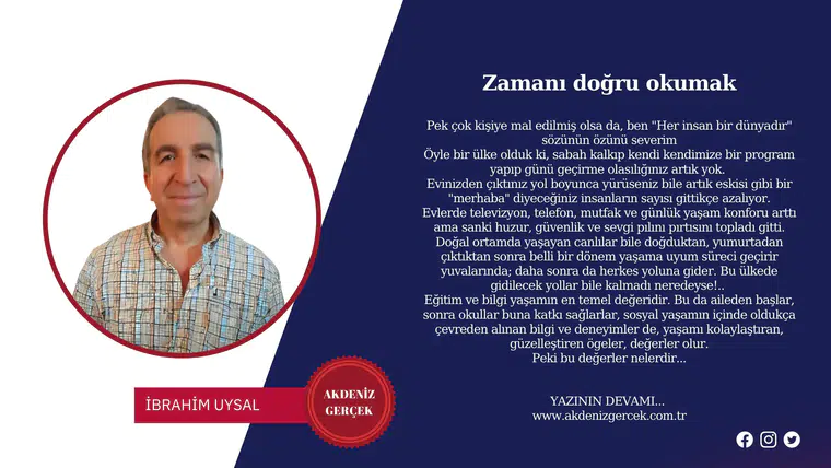 Zamanı doğru okumak