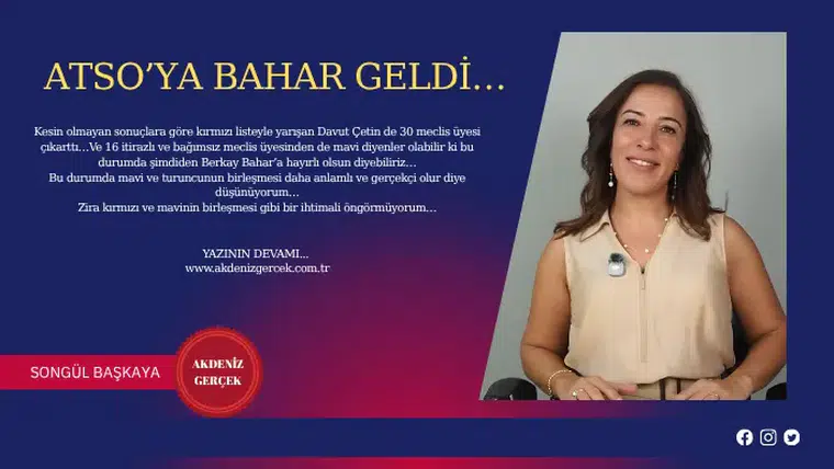 ATSO’ya Bahar geldi…