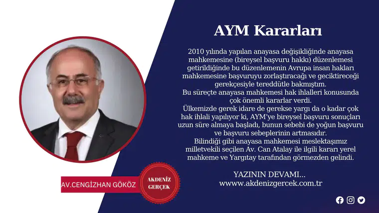 AYM Kararları