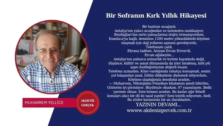 Bir Sofranın Kırk Yıllık Hikayesi -1