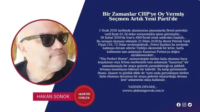 Bir Zamanlar CHP'ye Oy Vermiş Seçmen Artık Yeni Parti'de