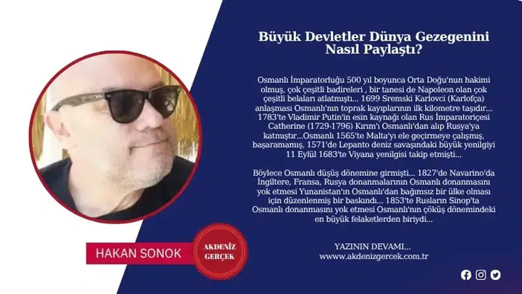 Büyük Devletler Dünya Gezegenini Nasıl Paylaştı?