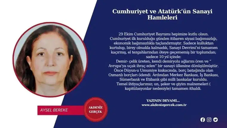 Cumhuriyet ve Atatürk’ün Sanayi Hamleleri