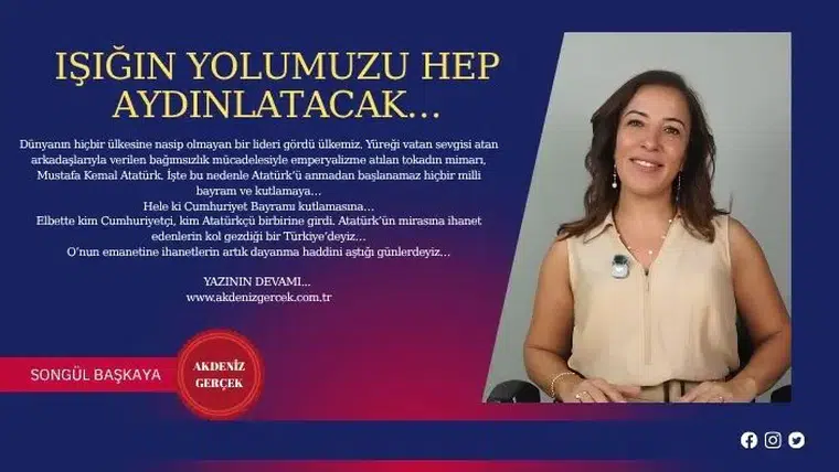 Işığın yolumuzu hep aydınlatacak…