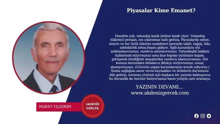 Piyasalar Kime Emanet?