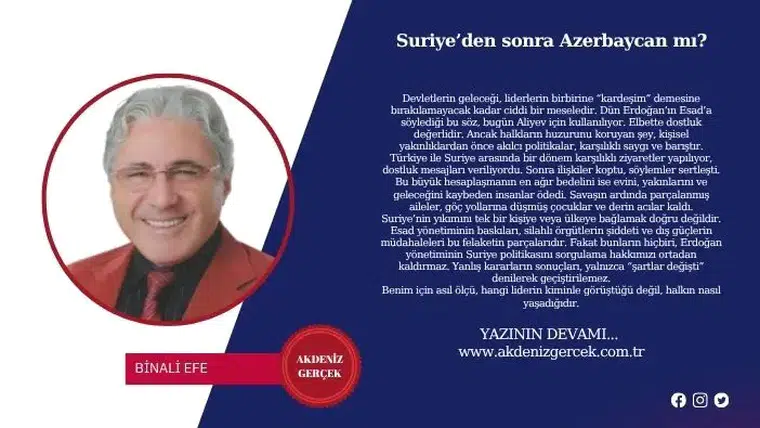 Suriye’den sonra Azerbaycan mı?