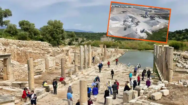 Dünya Mirası Patara'ya Ocak Tehdidi