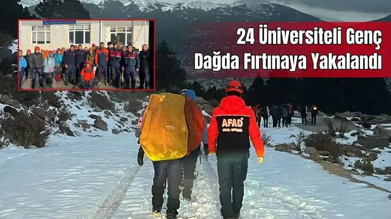Akdeniz Üniversitesi Öğrencileri Mahsur Kaldı
