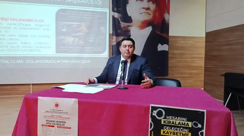 Kumluca Başsavcısı Gençleri Uyardı: IBAN Kiralama, Sazan Sarmalı