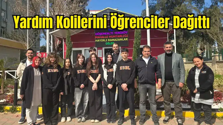 Yeniköy'de Öğrencilerden Ramazan Dayanışması