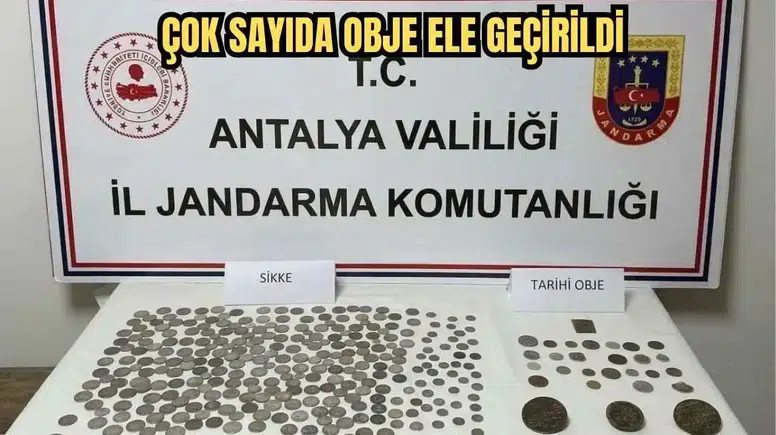 Kaş'ta Tarih Eser Kaçakçılığı Yapan 2 Şüpheli Yakalandı!