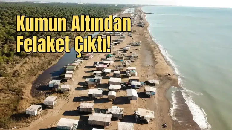 Antalya Kumköy Sahilindeki Kumun PH Dengesiyle Oynamışlar