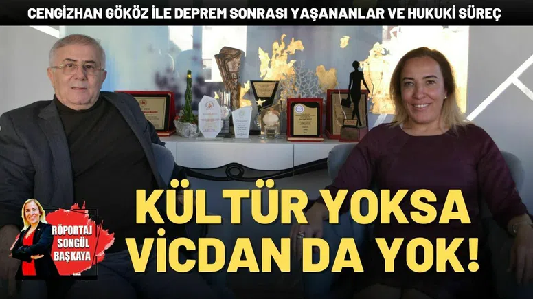 Kültür yoksa vicdan da yok!