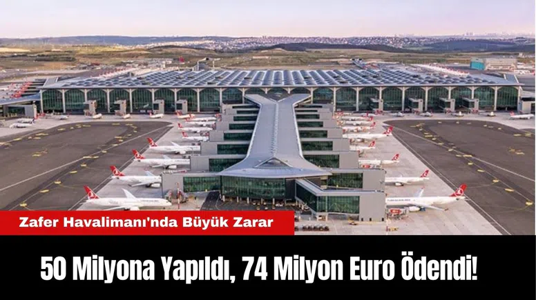 Zafer Havalimanı'nda Büyük Zarar : 50 Milyona Yapıldı, 74 Milyon Euro Ödendi!