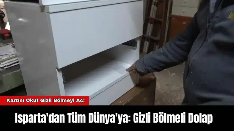 Isparta'dan Tüm Dünya'ya: Gizli Bölmeli Dolap