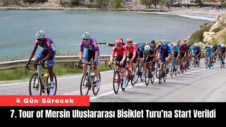 7. Tour of Mersin Uluslararası Bisiklet Turu’na Start Verildi
