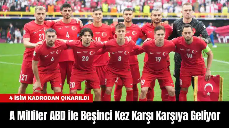 A Milliler ABD ile Beşinci Kez Karşı Karşıya Geliyor