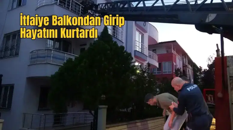 Komşular Fark Etti, Ekipler Yetişti! Muratpaşa’da Şans Eseri Kurtuluş