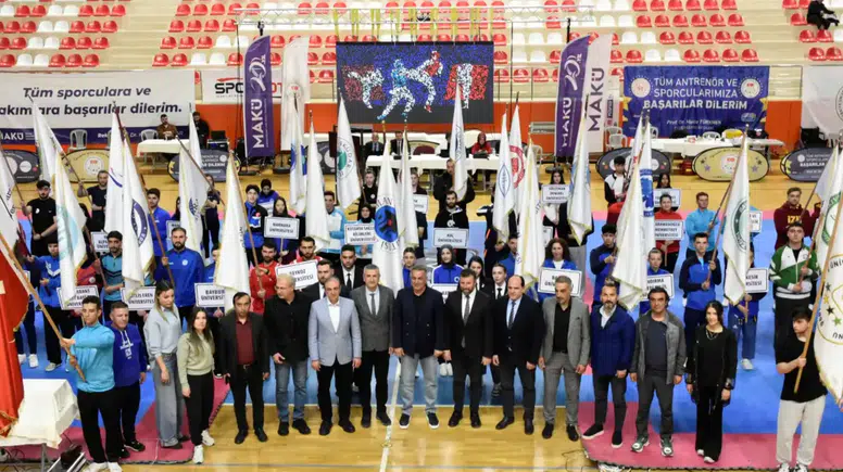 Üniversiteler Arası Tekvando Şampiyonası'na MAKÜ Ev Sahipliği Yaptı