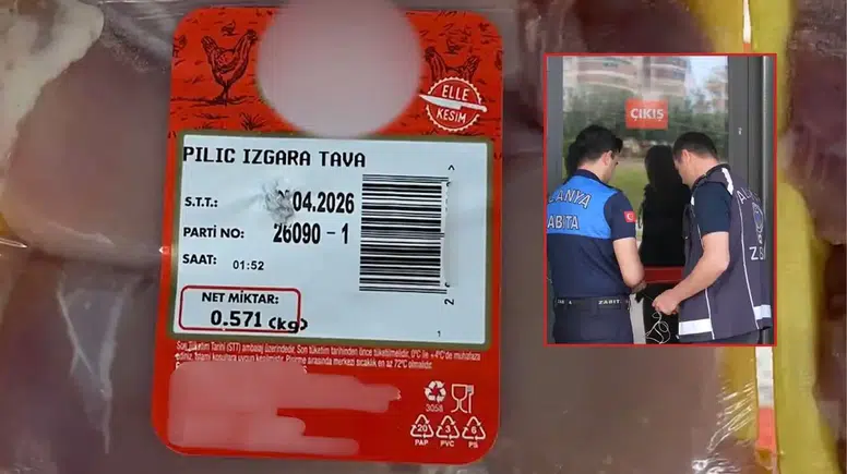 Alanya'da Zincir Markette Tavuk Ürünleri Skandalı