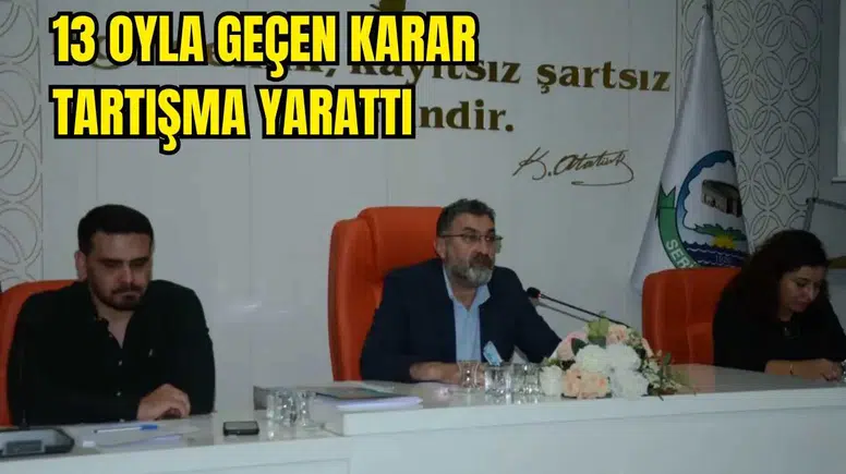 Serik’te Kadir Kumbul’un Yönettiği Mecliste Olay Oylama!