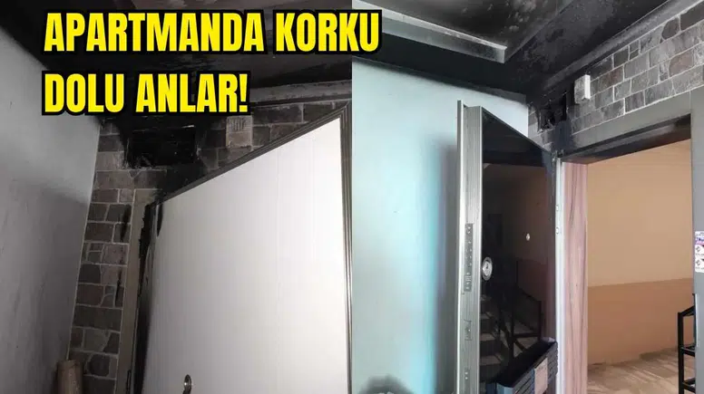 Alanya’da Apartman Dairesinde Korkutan Yangın! Facia Son Anda Önlendi