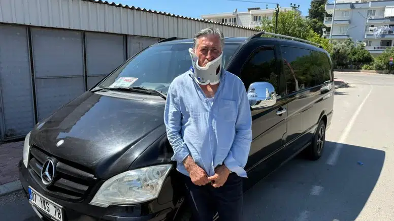 Serik'te VIP Transfer Kabusa Döndü! Litvanyalı Boksör Şoförü Hastanelik Etti