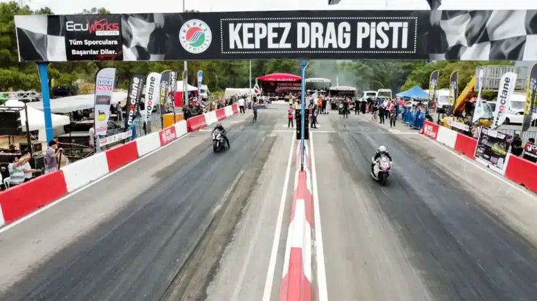 Kepez’de Türkiye Motodrag Şampiyonası Başladı