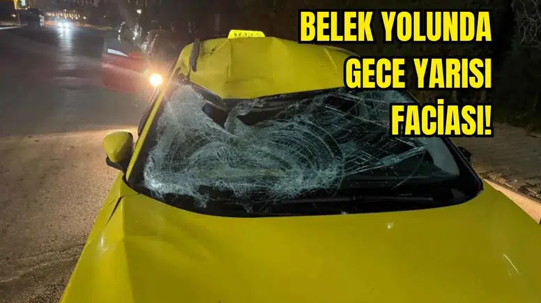 Belek’te Yürek Yakan Ölüm! Genç Bisiklet Sürücüsü Taksiyle Çarpıştı