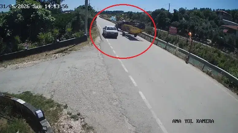 Antalya Serik'te Feci Kaza: Mucize ve Kaçış Bir Arada