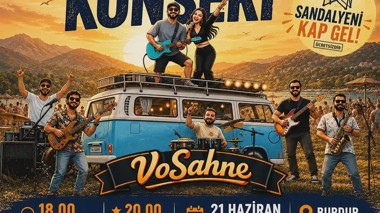 Burdur’da yazın enerjisi plaja taşınıyor: Ücretsiz "Yaza Merhaba" konseri için geri sayım başladı