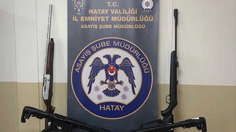 Hatay’da Sosyal Medya Üzerinden Silah Satışına Operasyon: 14 Gözaltı