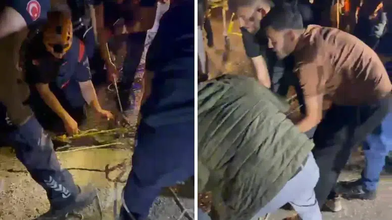 Finike'de Aracıyla Uçuruma Yuvarlandı, 30 Metreden Zorlukla Kurtarıldı