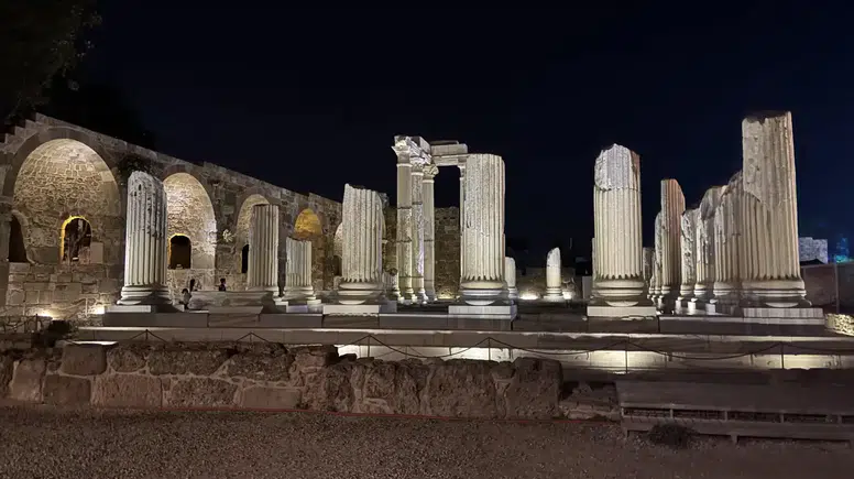 Side'de Yeni Gezi Rotası: Gece Müzeciliği İlgi Odağı
