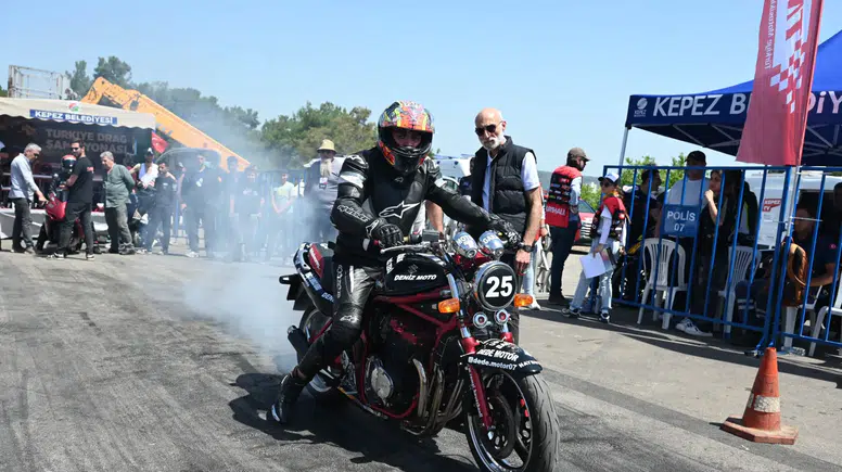 Kepez'de Adrenalin Dolu Türkiye Motodrag şampiyonası Başlıyor